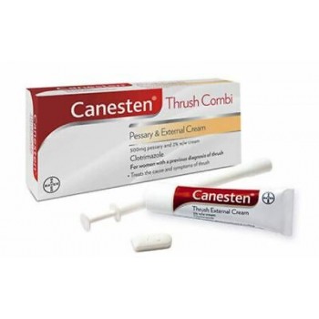 Canesten Thrush Combi 500mg Pessary & 2% External Cream