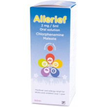 Chlorphenamine 2mg/5ml Oral Solution 150ml