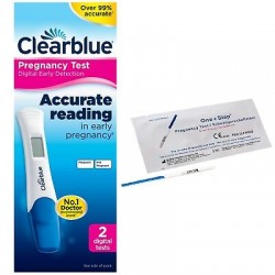 Clear Blue Early Detection Pregnancy Test (2 Pack)