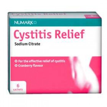 Sodium Citrate Cystits Relief Sachets Pack of 6