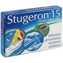 Stugeron Travel Sickness Tablets Pack of 15