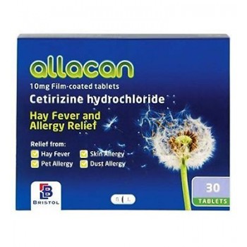 Cetirizine Allergy & Hayfever Relief Tablets