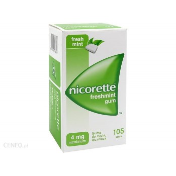 Nicorette Freshmint Gum Pack of 105