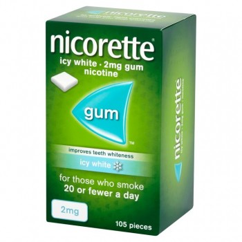 Nicorette Icy White Gum Pack of 105